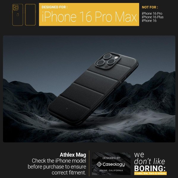 Caseology Athlex Mag Case for iPhone 16 Pro 
