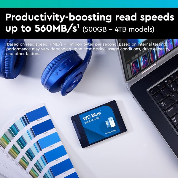 Western Digital WD Blue SA510 SATA Internal SSD - 2TB