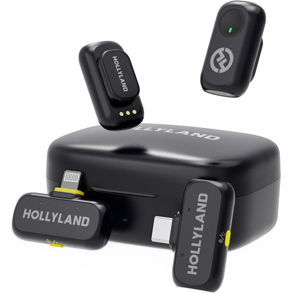 Hollyland LARK A1 Combo Wireless Lavalier Microphone