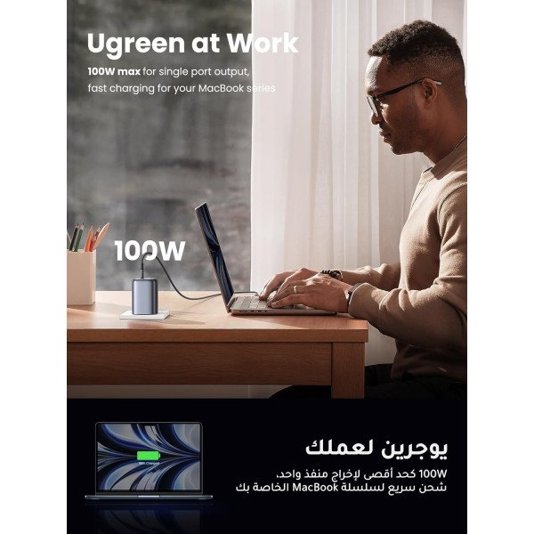 Ugreen Nexode 100W 4-Port GaN Charger