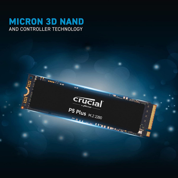 Crucial 500GB P5 Plus PCIe 4.0 x4 M.2 Internal Gaming SSD