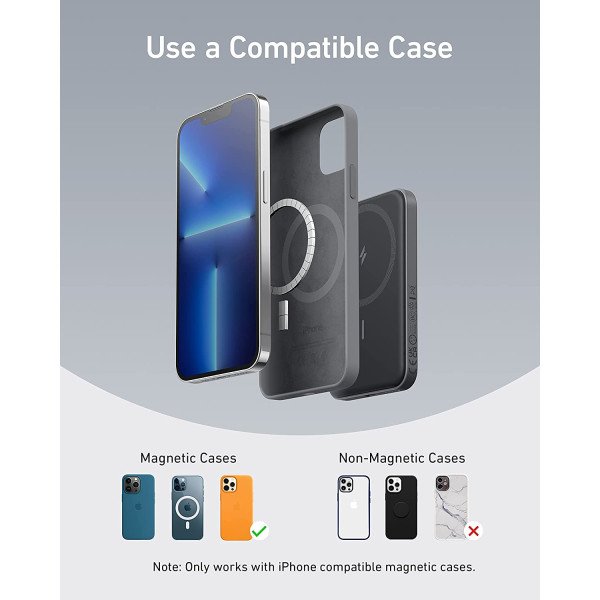 Anker 621 Magnetic Battery (MagGo) 5000mAh Powerbank