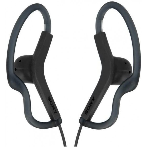 Sony MDR-AS210 Sports In-Ear Splashproof Headphones - Black