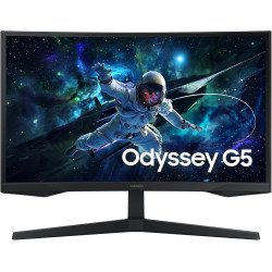 Samsung Odyssey G5 27 inch 1440p HDR 165Hz Curved Gaming Monitor