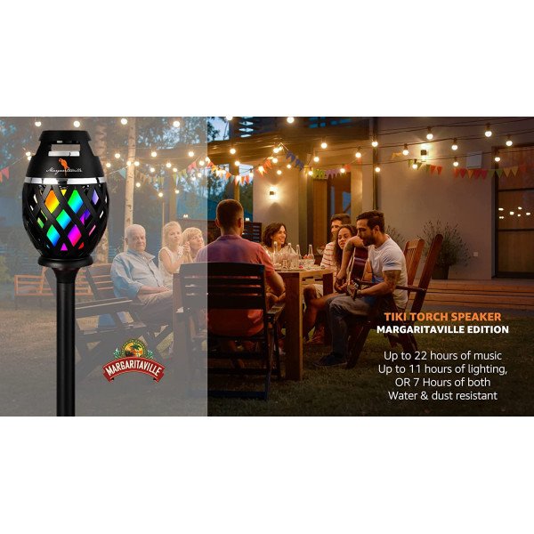 Margaritaville Tiki Torch Bluetooth Speaker