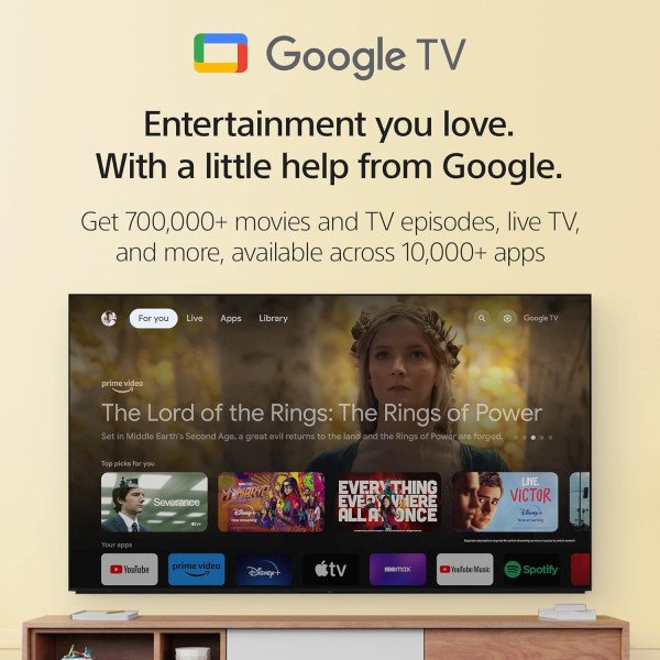 Sony BRAVIA XR A80L 65 inch OLED 4K HDR Google TV