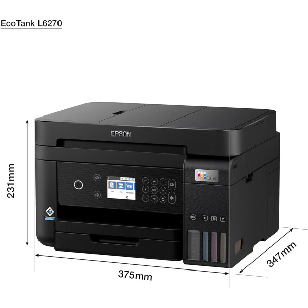 Epson EcoTank L6270 A4 Wi-Fi Duplex All-in-One Ink Tank Printer 