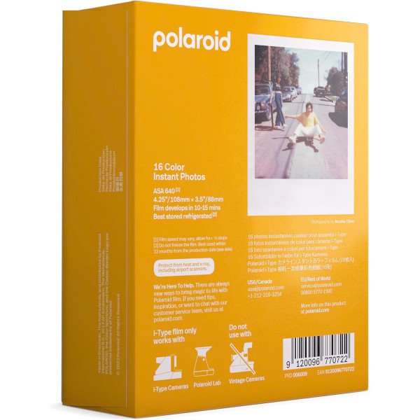 Polaroid Color i-Type Instant Film - 16 Photos