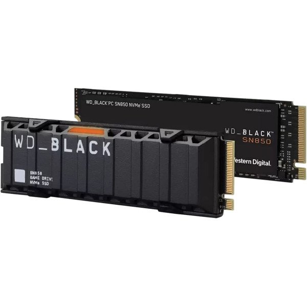 WD 1TB WD_BLACK SN850X Gaming Internal NVMe PCIe 4.0 SSD with Heatsink