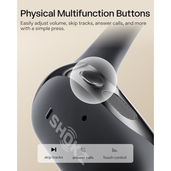 SHOKZ OpenFit 2 Open-Ear Headphones