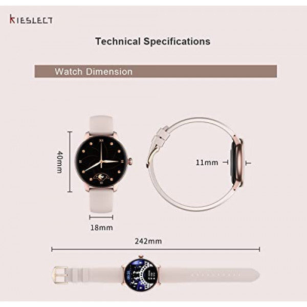 Kieslect Lady Smart Watch L11 - Gold