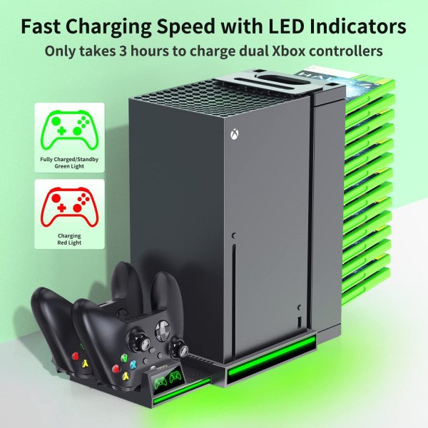 OIVO Vertical Stand Compatible Xbox Series X Console