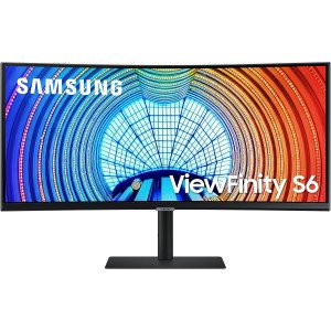 Samsung ViewFinity S6 34 inch 1440p Ultra-wide WQHD Monitor 