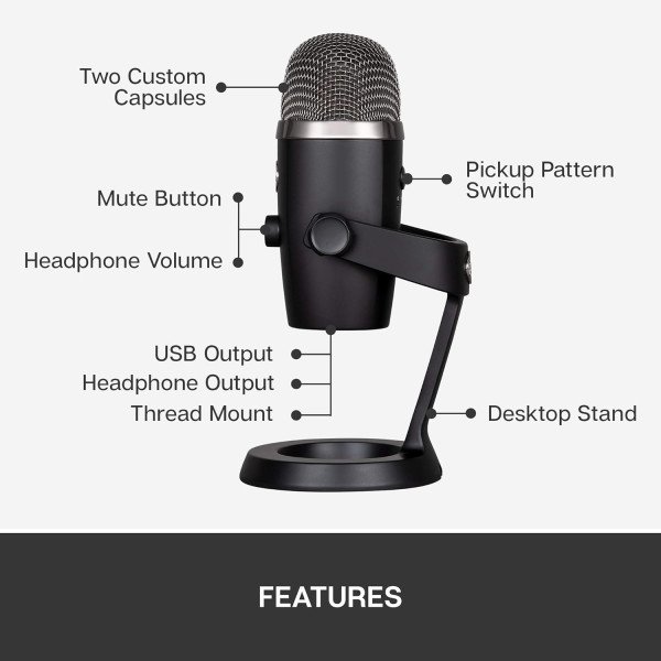 Blue Yeti Nano USB Microphone