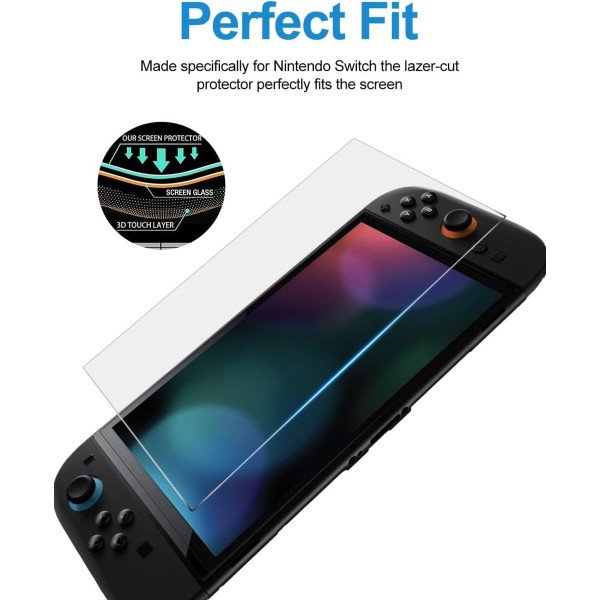 T Tersely Glass Screen Protector for Nintendo Switch 2 