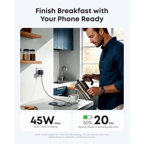 Anker Nano USB C Foldable Charger 45W