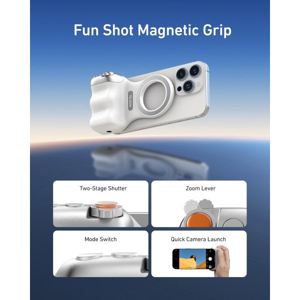 TELESIN Fun Shot Magnetic Grip for Smartphones