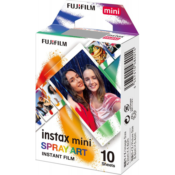 Fujifilm Instax Mini Spray Art Film - 10 Exposures