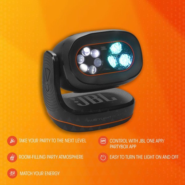 JBL PartyLight Beam Bluetooth Projection Party Light