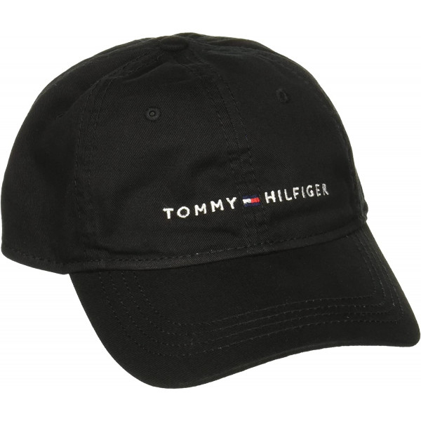 Tommy Hilfiger Men's Logo Dad Baseball Cap