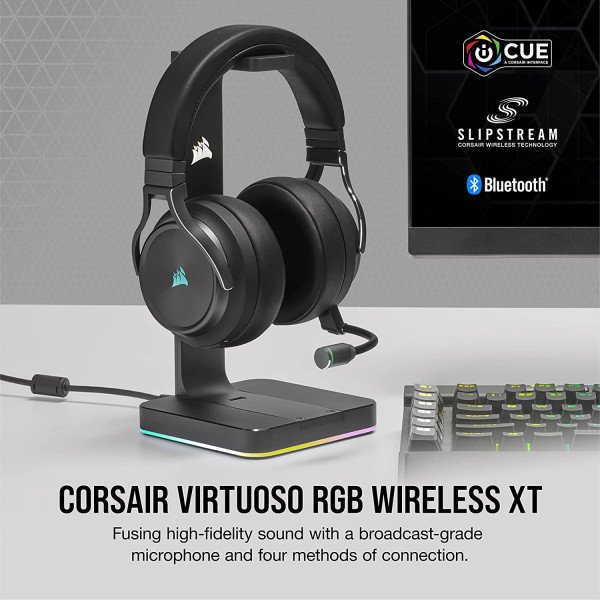 Corsair Virtuoso RGB Wireless XT High-Fidelity Gaming Headset 