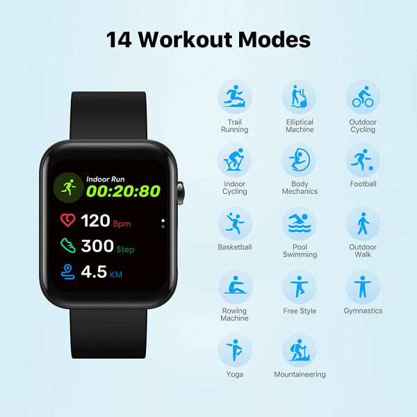 Ticwatch GTH Pro Smartwatch with heart health monitor