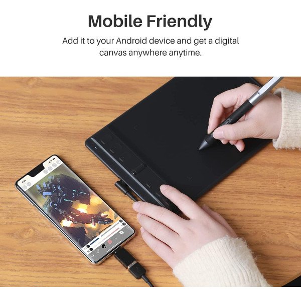 Huion Inspiroy 2 Small Drawing Tablet with Scroll Wheel 