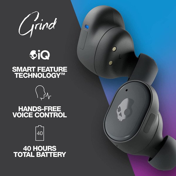 Skullcandy Grind True Wireless In-Ear Earbuds - Chill Grey 