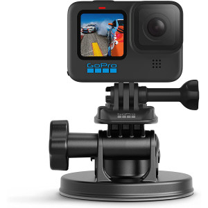 GoPro Suction Cup Camera Mount - Black