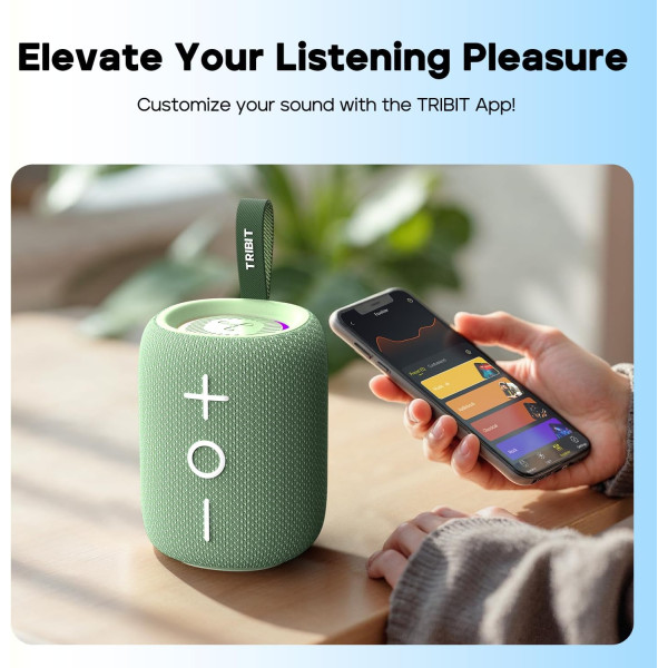 TRIBIT StormBox Mini+ Portable Bluetooth Speaker 