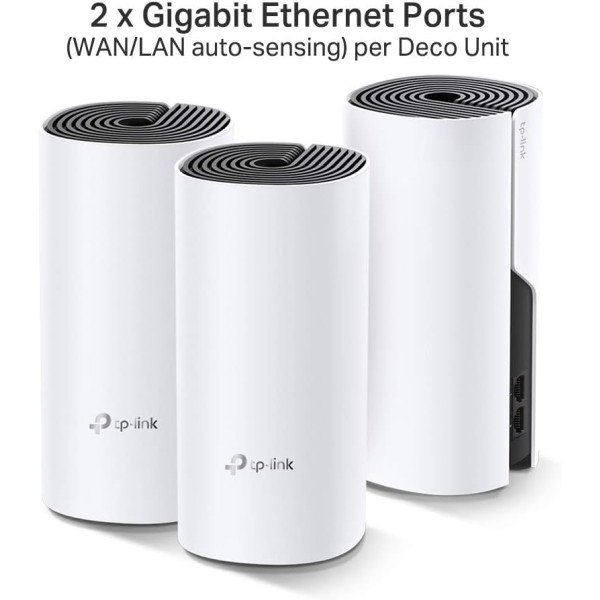 TP-Link Deco M4 (3-Pack) AC1200 Whole Home Mesh Wi-Fi System