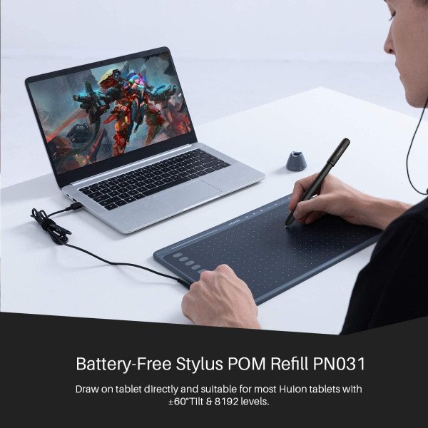 Huion Scribo PW310 Stylus Pen Battery-Free