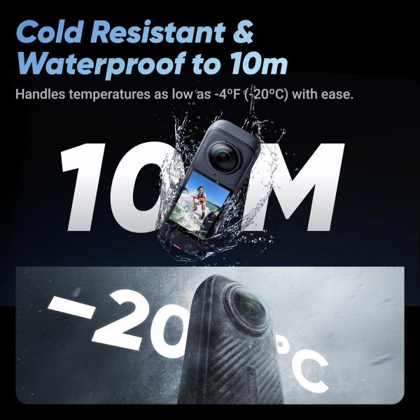 Insta360 X4 Waterproof 8K 360 Action Camera