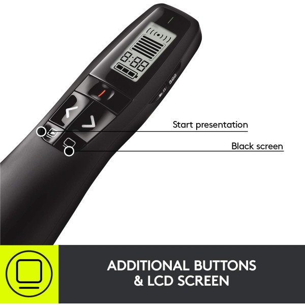 Logitech R700 Wireless Presentation Remote Laser Pointer