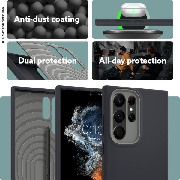 Caseology Nano Pop Silicone Case for Samsung S22 Ultra 