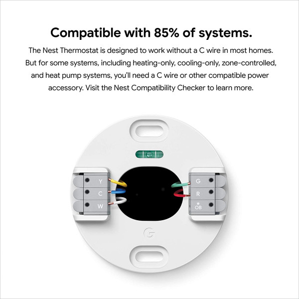 Google Nest Thermostat 4th Gen (Charcoal)