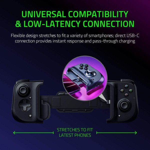 Razer Kishi Universal Mobile Gaming Controller for Android 