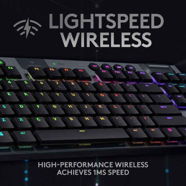 Logitech G915 TKL Tenkeyless LIGHTSPEED Wireless RGB Keyboard 