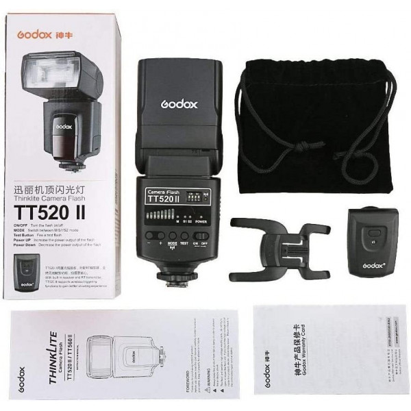 GODOX Thinklite TT520II Camera Flash 