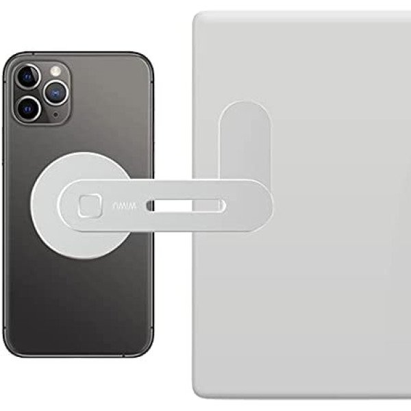WIWU ZM306 Laptop Extender Magnetic Phone Bracket - Silver