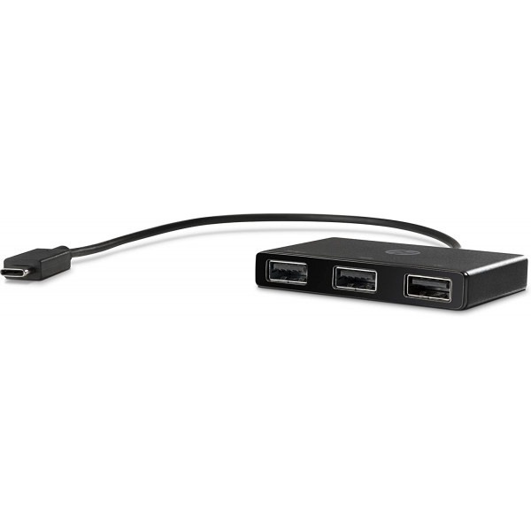 HP Z8W90AA USB-C to USB-A Hub (Black) 