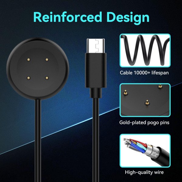 T Tersely Charger Cable for Google Pixel Watch 3/2