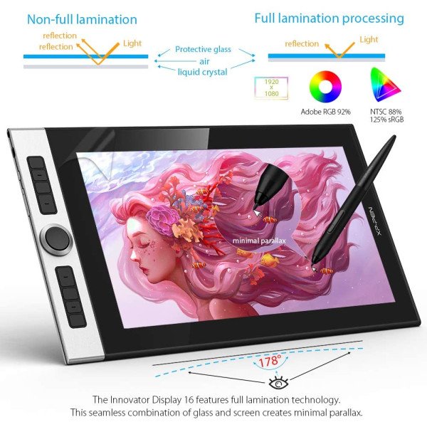 XP-PEN Innovator 16 Display 15.6 inch Graphics Pen Display