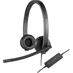 Logitech H570e Wired USB Stereo Headset