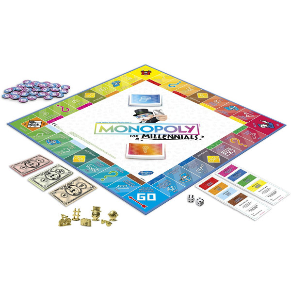 Hasbro Gaming Monopoly for Millennials Board Game