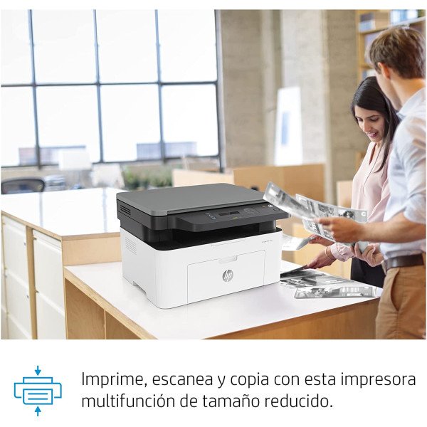 HP Laser MFP 135W A4 Mono Multifunction Laser Printer