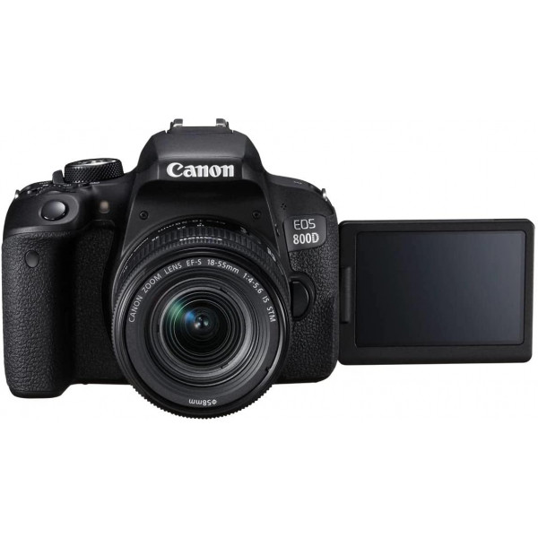 Canon EOS 800D DSLR Camera with EF-S 18-55mm Lens