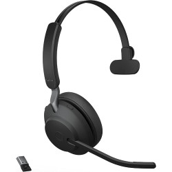 Jabra Evolve2 65 Mono Wireless Headset (Unified Communication, USB Type-A)