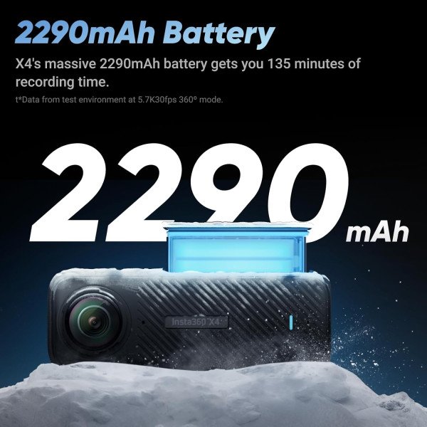 Insta360 X4 Waterproof 8K 360 Action Camera