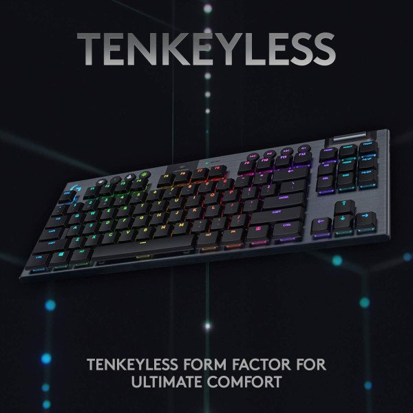 Logitech G915 TKL Tenkeyless LIGHTSPEED Wireless RGB Keyboard 